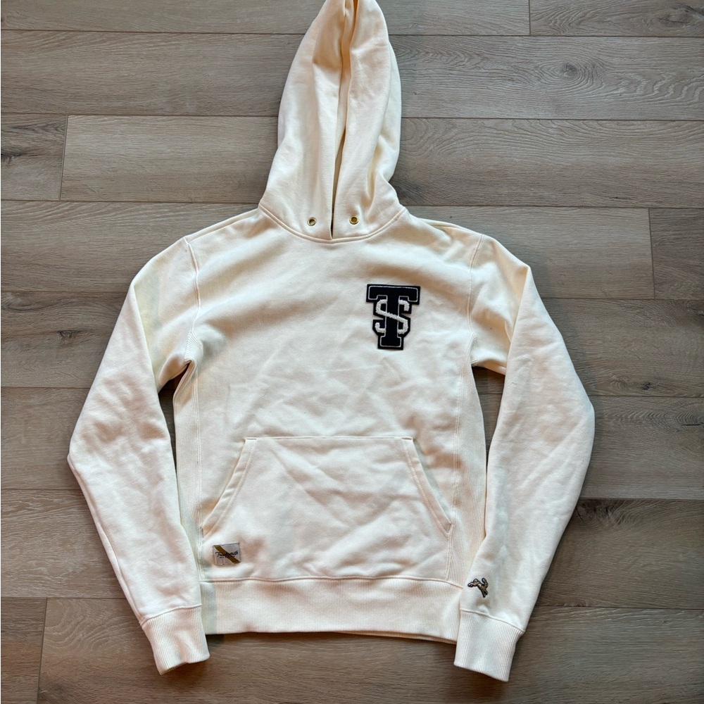 Tracksmith Cream Hoodie Hare AC Edition